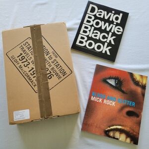 David Bowie Genesis Publications From Station to Station Book + Mick Rock Book